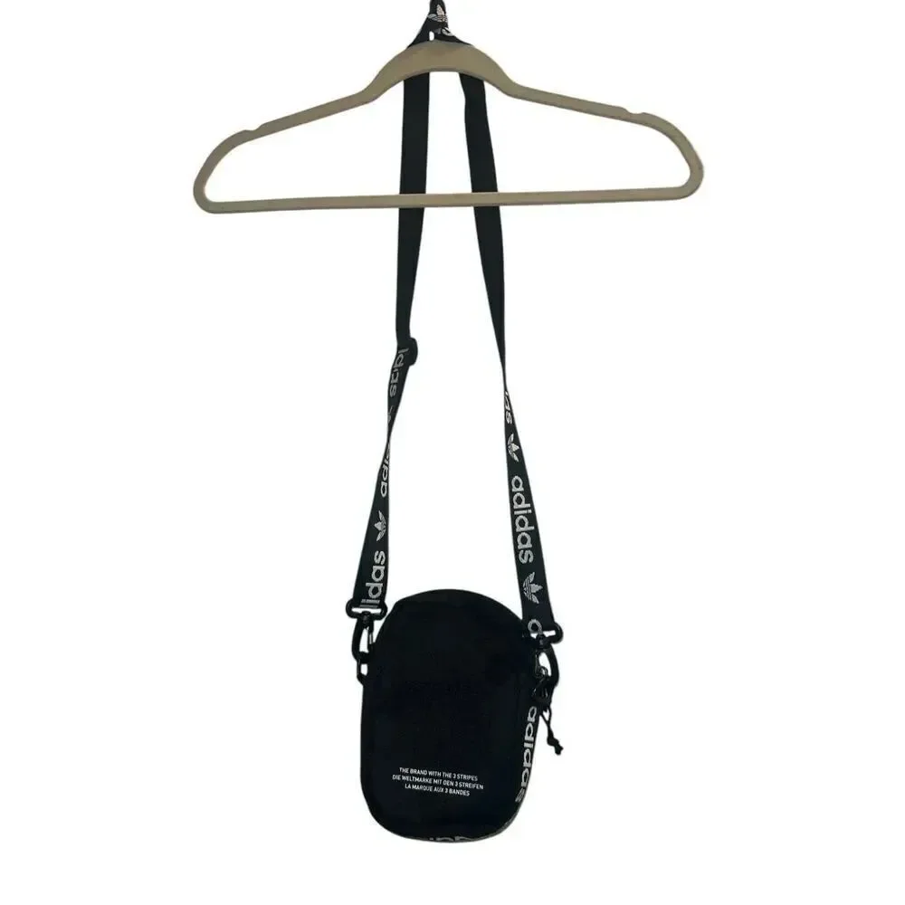 💖adidas Originals Festival Crossbody Sz Small Black Bag✨